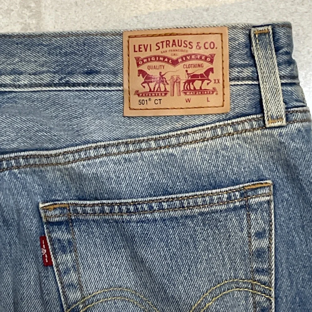 Levi's Men's 501 CT Jeans 29X32 Blue Medium Wash Denim‎ Button Fly